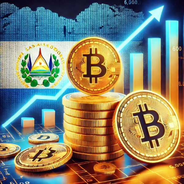 DALL·E 2024-12-29 22.39.50 - A visually compelling image illustrating El Salvadors growing Bitcoin reserves. The design features a symbolic representation of 6,000 BTC in digital (1).jpg