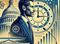 DALL·E 2024-12-29 22.44.50 - A professional and dynamic illustration featuring a confident David Sacks standing at a podium, symbolizing leadership and policymaking. The backdrop .jpg